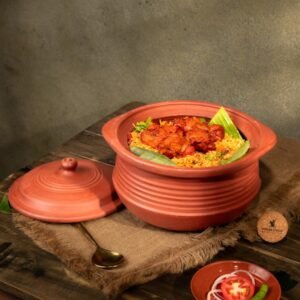 Village Decor Cooking Pots (Handi Pot 3-3.5L (Brown))